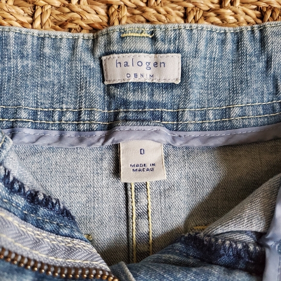 Halogen Stretchy Jean Skirt - Picture 4 of 7